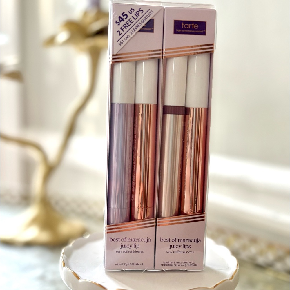 Tarte Limited Edition Best of Maracuja Juicy Lip 4 Piece Set - Picture 9 of 11